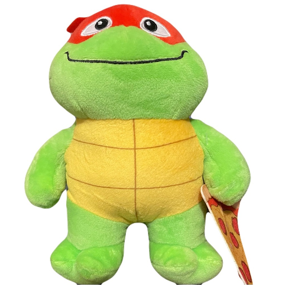 Teenage Mutant Ninja Turtles Mutant Mayhem 8” Turtle Tot Raphael Plush NWT